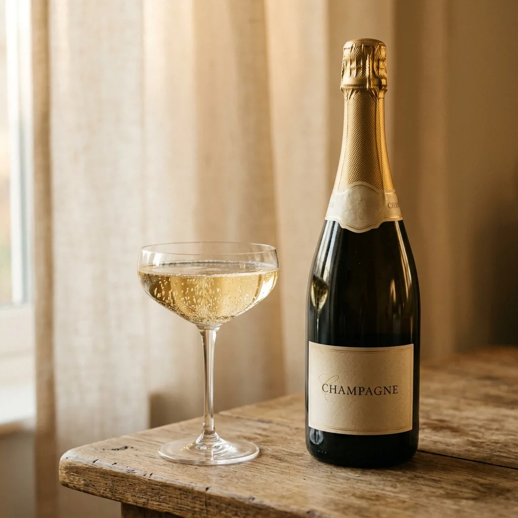 Бутылка шампанского Moët Chandon для праздника