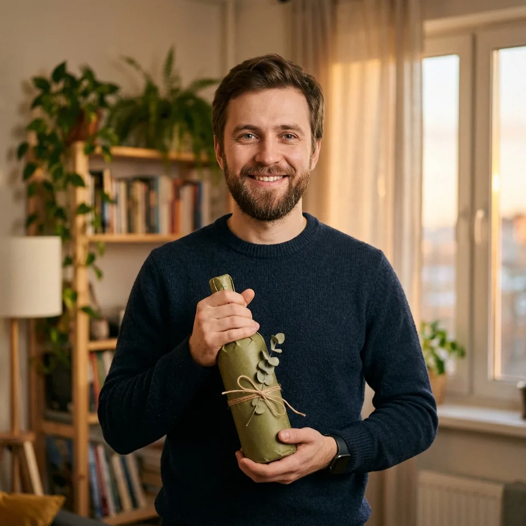 Инициалы ДК на градиентном фоне